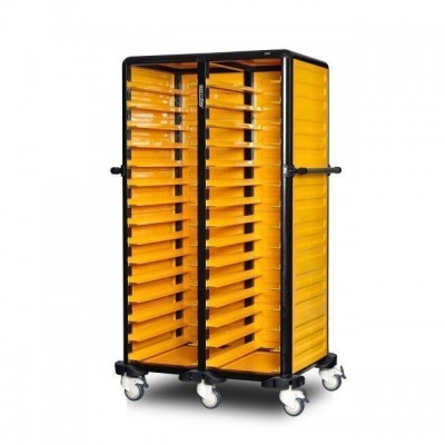 PIMAK-TURCO | IKILI SERVIS TEPSI ARABASI 150 (2 YANI+ARKA KAPALI)