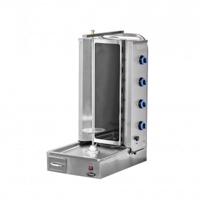 PIMAK-TURCO | M077-3E ALT MOTORLU CAMLI DONER MAKINESI 3 RADYANLI