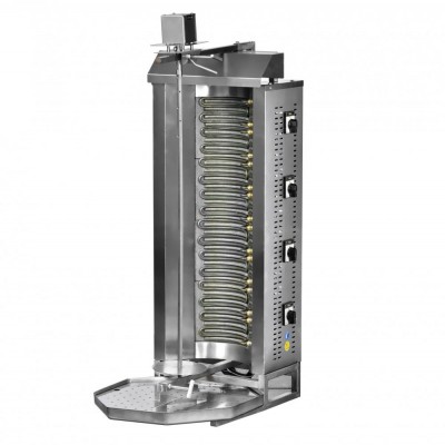 PIMAK-TURCO | M077-4D UST MOTORLU DOKUMLU DONER MAKINESI 8 ISITICILI