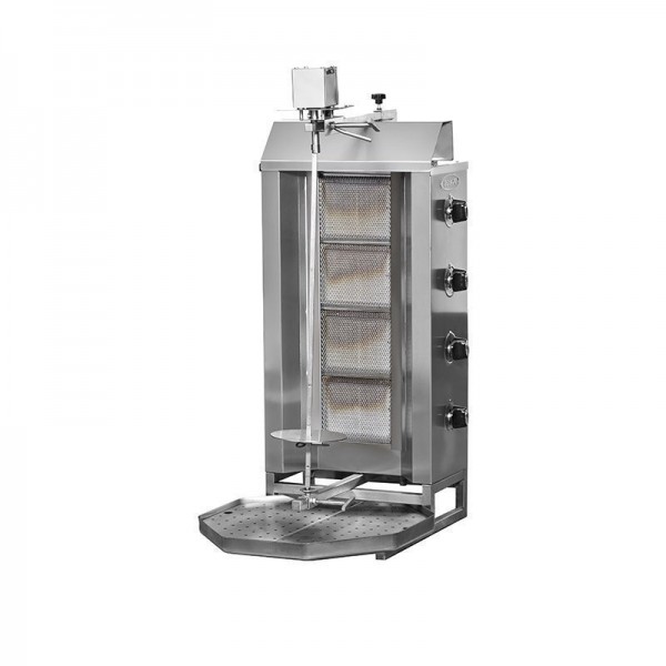 PIMAK-TURCO | M77-1(4P) UST MOTORLU DONER MAKINESI 4 RADYANLI