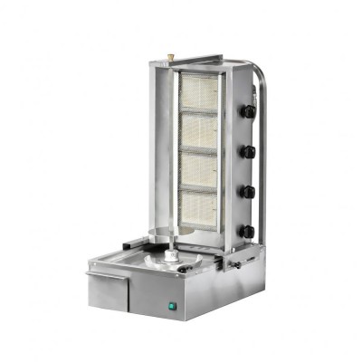 PIMAK-TURCO | M77-(4A) ALT MOTORLU DONER MAKINESI 4 RADYANLI