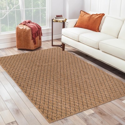 Netline Home Jute-Effect Washable Rug for Indoor and Outdoor Use – Beige 5 – 80 x 150 cm (Rectangular)