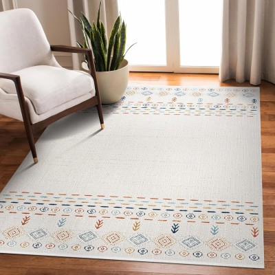 Area Rug for Living Room - Ultra-Soft Low Pile Carpet | Soft Micro Polyester, Non-Shedding & Shed-Resistant | Modern Rugs for Bedroom, Large Rugs, Hallway, Carpets (LIGHT BEIGE, 120X180) – Multicolor 3 – 80 x 150 cm (Rectangular)