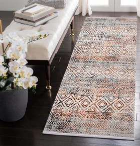 Area Rugs For Living Room, Bedroom, Kitchen, Dining Room | Oriental Design Carpet | Soft Medium Pile | Traditional Vintage Rug | Stain Resistant (Cream Blue, 160X230 CM) – 160 x 230 cm (Rectangular) – Yellow Blue