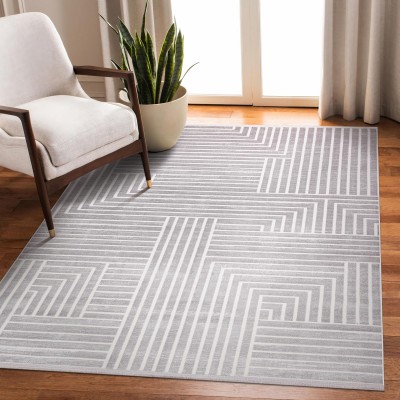Area Rug for Living Room – Soft Plush Area Rug, Modern Carpet for Bedroom & Home | Non-Shedding, Shed-Resistant Large Area Rugs for Living Room, Hallway & Office (LIGHT GRAY, 160X230) – Sand Tone – 160 x 230 cm (Rectangular)