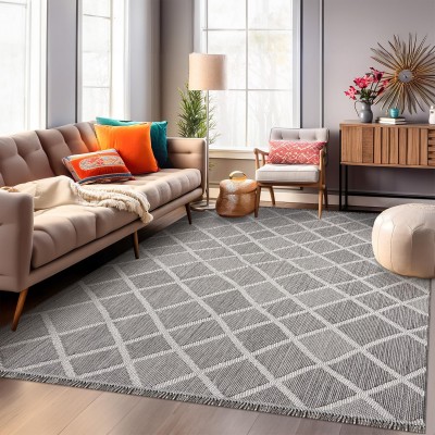 Modern Area Rug for Living Room – Stylish Carpet for Bedroom, Kitchen & Home Decor | Easy to Clean, Non-Shedding & Durable | Kid and Pet Friendly (GRAY IVORY, 80X150) – Beige Gray – 80 x 150 cm (Rectangular)