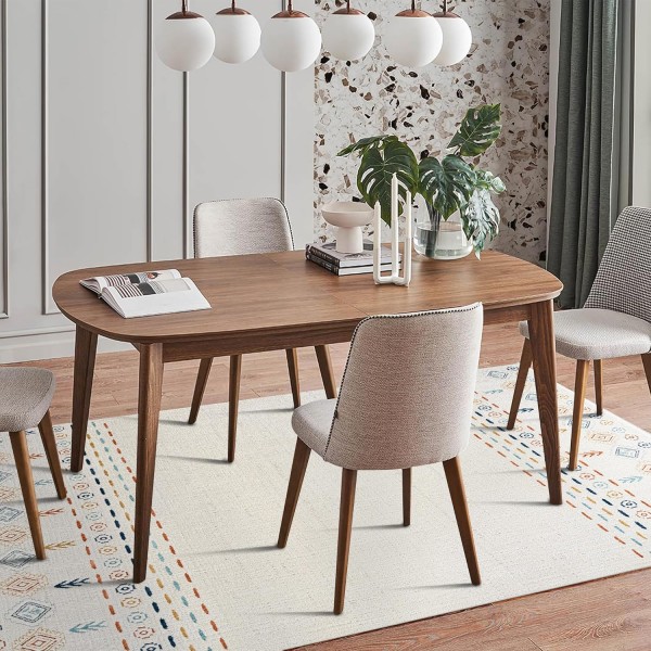 Area Rug for Living Room - Ultra-Soft Low Pile Carpet | Soft Micro Polyester, Non-Shedding & Shed-Resistant | Modern Rugs for Bedroom, Large Rugs, Hallway, Carpets (LIGHT BEIGE, 120X180) – Multicolor 3 – 160 x 230 cm (Rectangular)