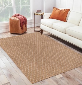 Netline Home Jute-Effect Washable Rug for Indoor and Outdoor Use – Beige 1 – 60 x 100 cm (Rectangular)