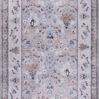 Machine Washable Area Rug for Living Room, Bedroom & Kitchen - Non Slip – 4 mm Low Pile Carpet - Vintage Rug - Pet Friendly & Kid Friendly Rugs (BLUE, 80X150) – Deep Red – 80 x 150 cm (Rectangular)