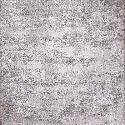 Luxe Area Rug for Living Room | Soft 8mm Pile, High-Density Wilton Woven Carpet | Fade Resistant, Luxury Geometric & Distressed Design for Bedroom, Hallway & Kitchen (ASH GRAY, 80X150) – Ash Gray – 160 x 230 cm (Rectangular)