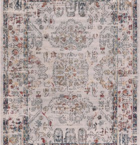 Vintage Area Rug for Living Room | Soft & Durable Carpet, Kid & Pet Friendly | Wilton Woven, Classic Distressed Medallion Design for Bedroom, Hallway & Kitchen (BEIGE, 80X150) – Beige – 80 x 240 cm (Rectangular)