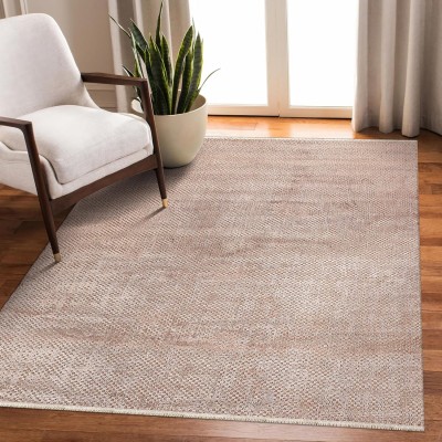 Luxury Area Rug for Living Room – Soft & Durable Bamboo Silk Carpet for Kitchen, Bedroom & Hallway – Modern, Classic & Boho Style Area Rugs – Non-Shedding (BROWN, 120X180) – Blue – 120 x 180 cm (Rectangular)